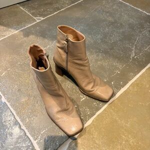 Jigsaw Taupe Ankle Boots